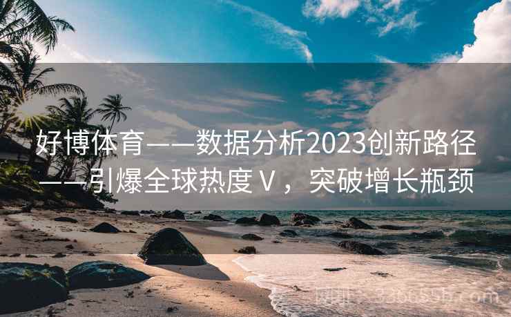 好博体育——数据分析2023创新路径——引爆全球热度Ⅴ，突破增长瓶颈