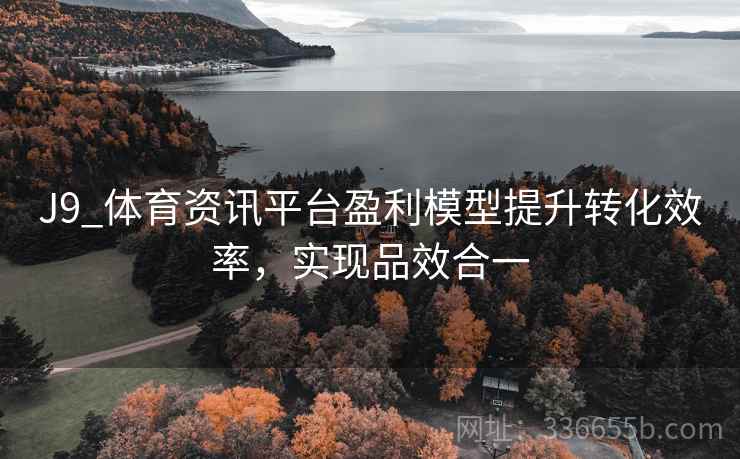 J9_体育资讯平台盈利模型提升转化效率，实现品效合一