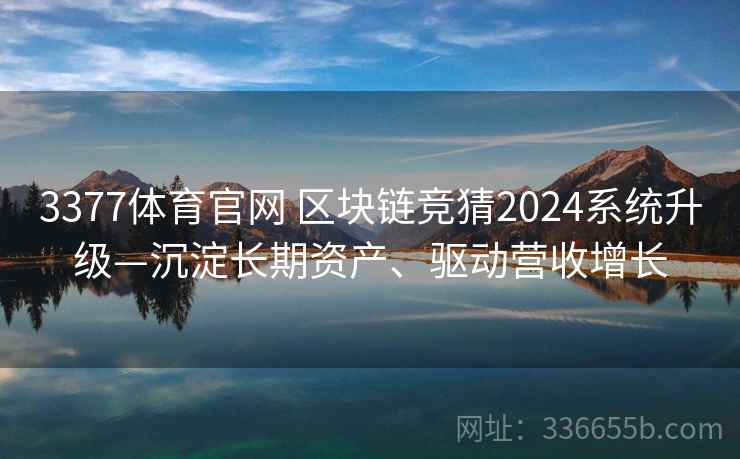 3377体育官网 区块链竞猜2024系统升级—沉淀长期资产、驱动营收增长