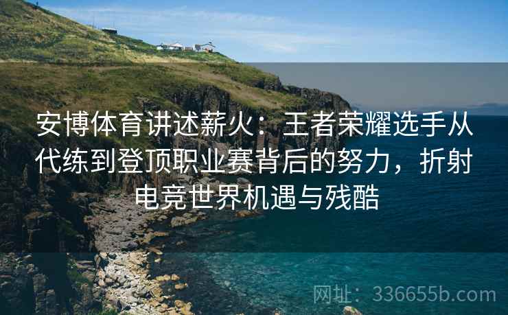 安博体育讲述薪火：王者荣耀选手从代练到登顶职业赛背后的努力，折射电竞世界机遇与残酷