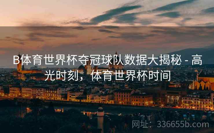 B体育世界杯夺冠球队数据大揭秘 - 高光时刻，体育世界杯时间